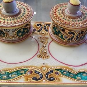 Hand painted art pc.